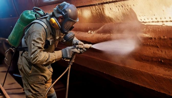 Raspa kumu – metal, taş ve beton yüzeylerin temizlenmesinde kullanılan yüksek saflıkta silis ve kuvars bazlı kumlama malzemesi.